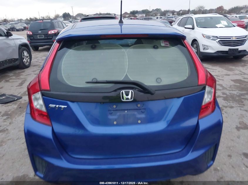 2016 Honda Fit Lx VIN: JHMGK5H52GX003939 Lot: 43961811