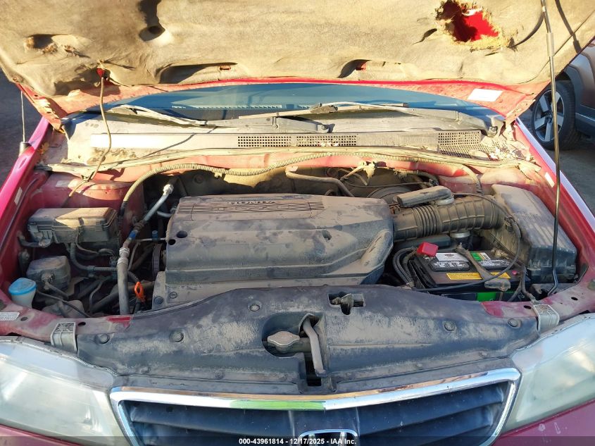 2002 Honda Odyssey Ex-L VIN: 2HKRL18032H518571 Lot: 43961814