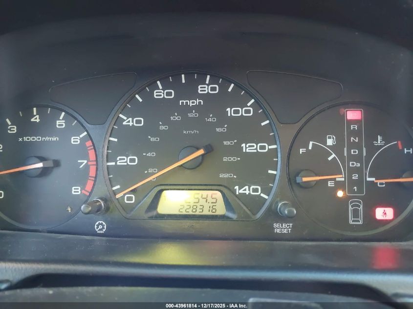 2002 Honda Odyssey Ex-L VIN: 2HKRL18032H518571 Lot: 43961814