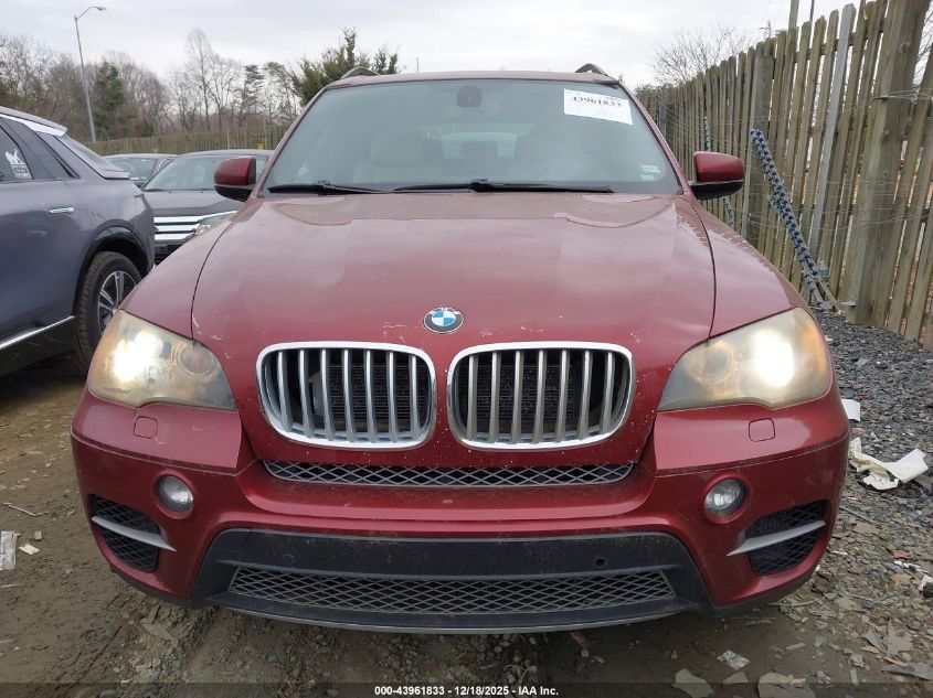 2011 BMW X5 xDrive50I VIN: 5UXZV8C51BL422101 Lot: 43961833