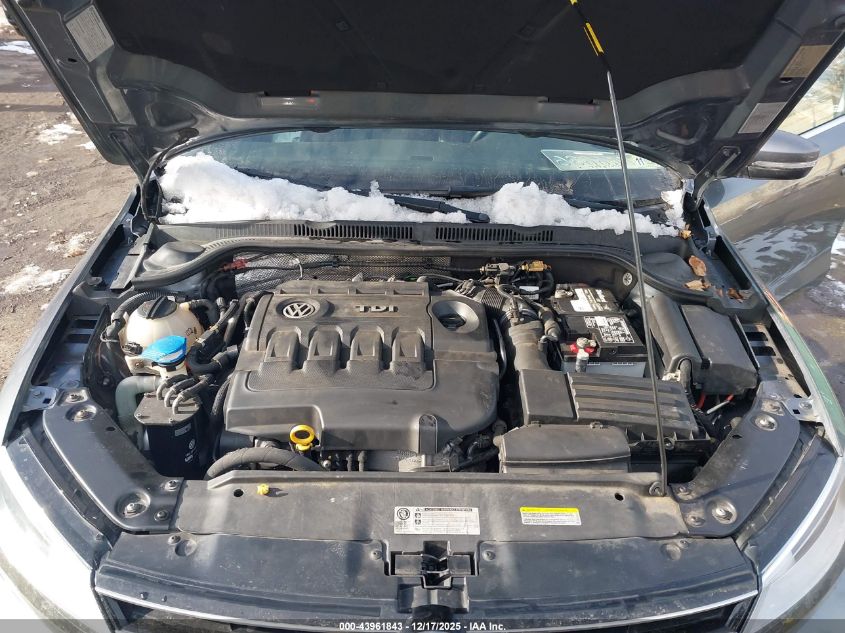 2015 Volkswagen Jetta 2.0L Tdi Se VIN: 3VW3A7AJXFM290051 Lot: 43961843