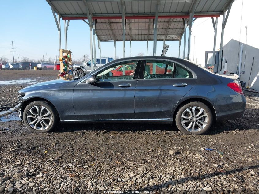 2016 Mercedes-Benz C 300 4Matic VIN: 55SWF4KB8GU117110 Lot: 43961857