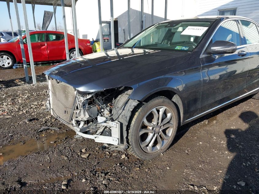 2016 Mercedes-Benz C 300 4Matic VIN: 55SWF4KB8GU117110 Lot: 43961857