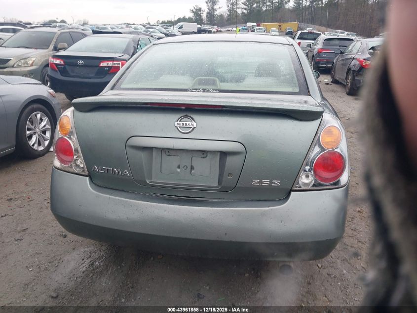 2002 Nissan Altima 2.5 S VIN: 1N4AL11D52C143861 Lot: 43961858