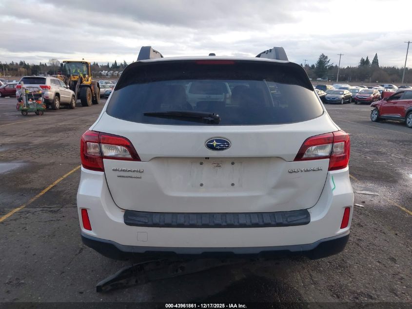 2015 Subaru Outback 2.5I Limited VIN: 4S4BSBJC6F3269551 Lot: 43961861