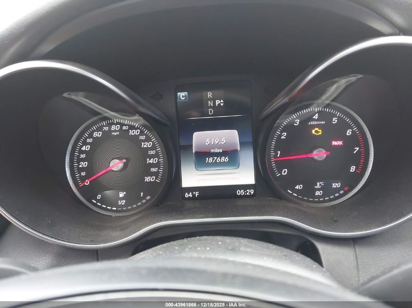 2016 Mercedes-Benz C 300 VIN: 55SWF4JB5GU115851 Lot: 43961866