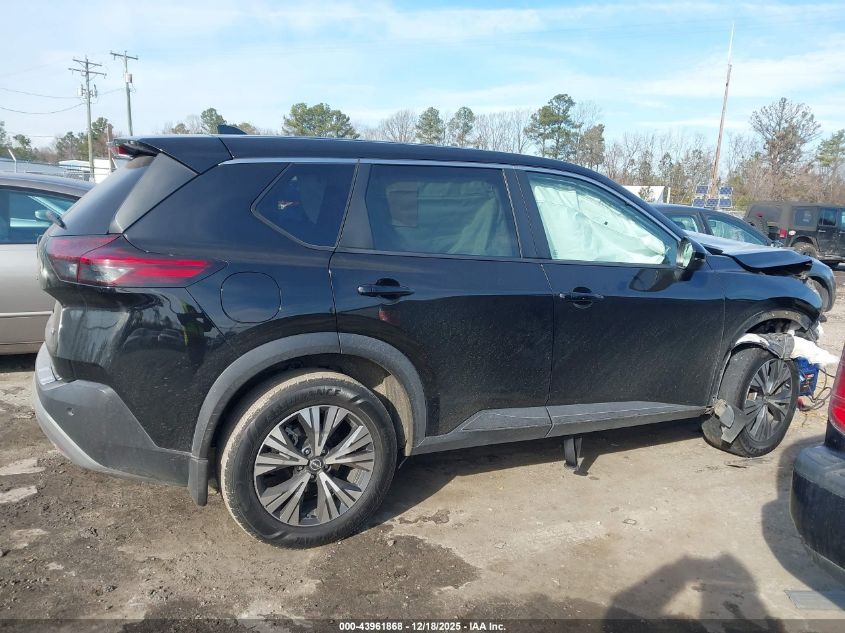 2022 Nissan Rogue Sv Fwd VIN: 5N1BT3BA9NC695068 Lot: 43961868