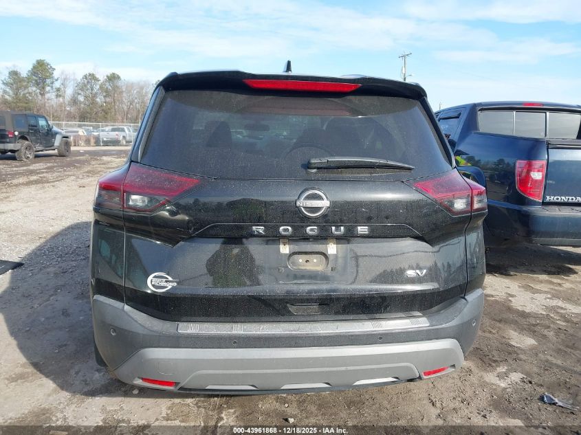 2022 Nissan Rogue Sv Fwd VIN: 5N1BT3BA9NC695068 Lot: 43961868