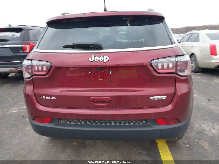 2022 Jeep Compass Latitude 4X4 VIN: 3C4NJDBB6NT170740 Lot: 43961870