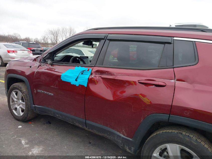 2022 Jeep Compass Latitude 4X4 VIN: 3C4NJDBB6NT170740 Lot: 43961870