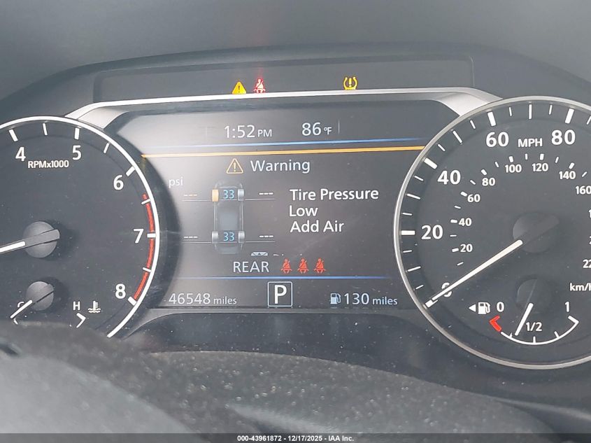 2024 Nissan Altima Sv Fwd VIN: 1N4BL4DV6RN387107 Lot: 43961872