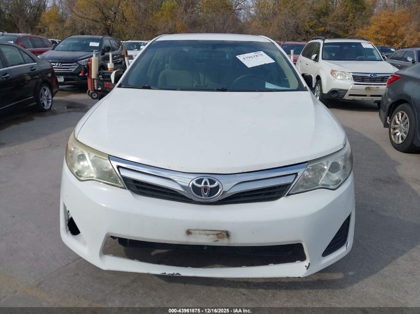 2012 Toyota Camry Le VIN: 4T1BF1FK3CU528016 Lot: 43961875