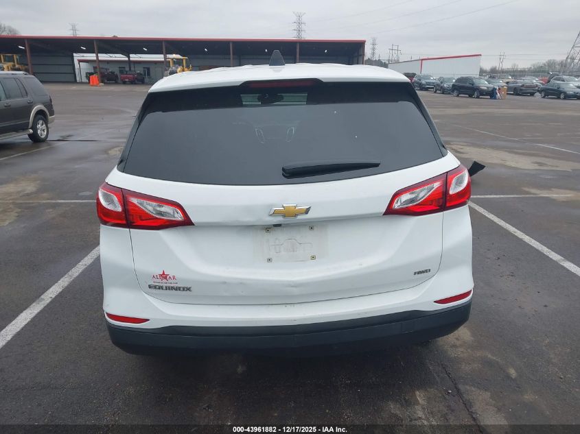2020 Chevrolet Equinox Awd Ls VIN: 3GNAXSEVXLS517925 Lot: 43961882