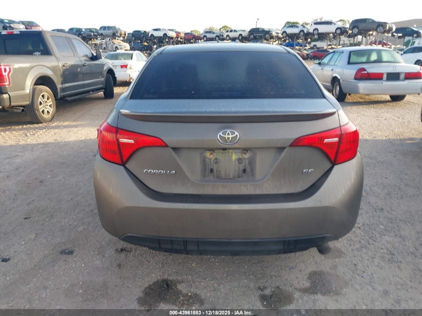 2018 Toyota Corolla Se VIN: 2T1BURHE1JC036062 Lot: 43961883