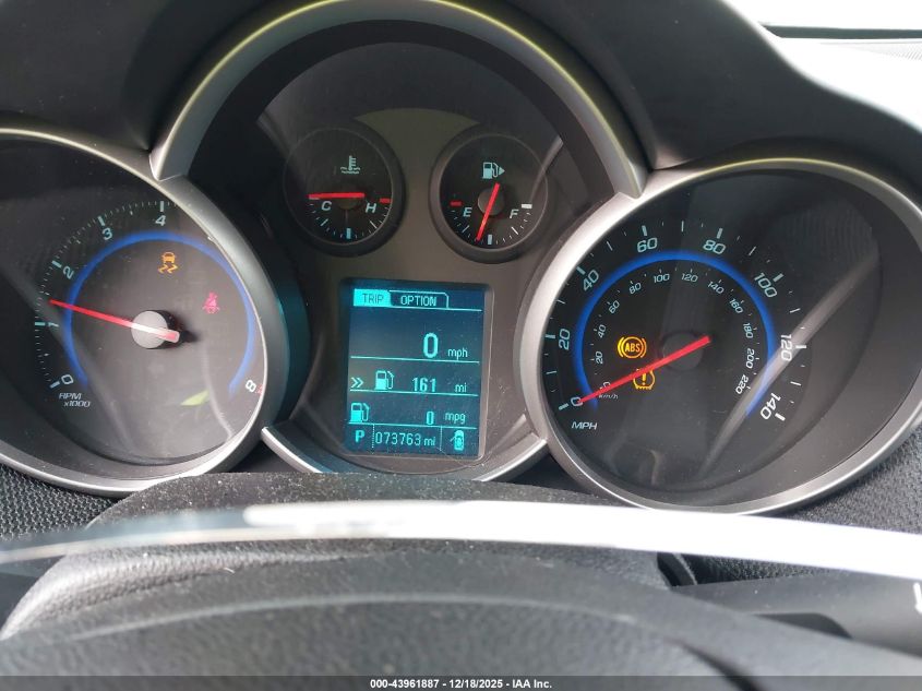 2016 Chevrolet Cruze Limited 1Lt Auto VIN: 1G1PE5SB5G7139904 Lot: 43961887