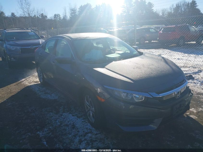 2018 Honda Civic Lx VIN: 2HGFC2F52JH609475 Lot: 43961893