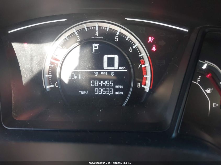 2018 Honda Civic Lx VIN: 2HGFC2F52JH609475 Lot: 43961893