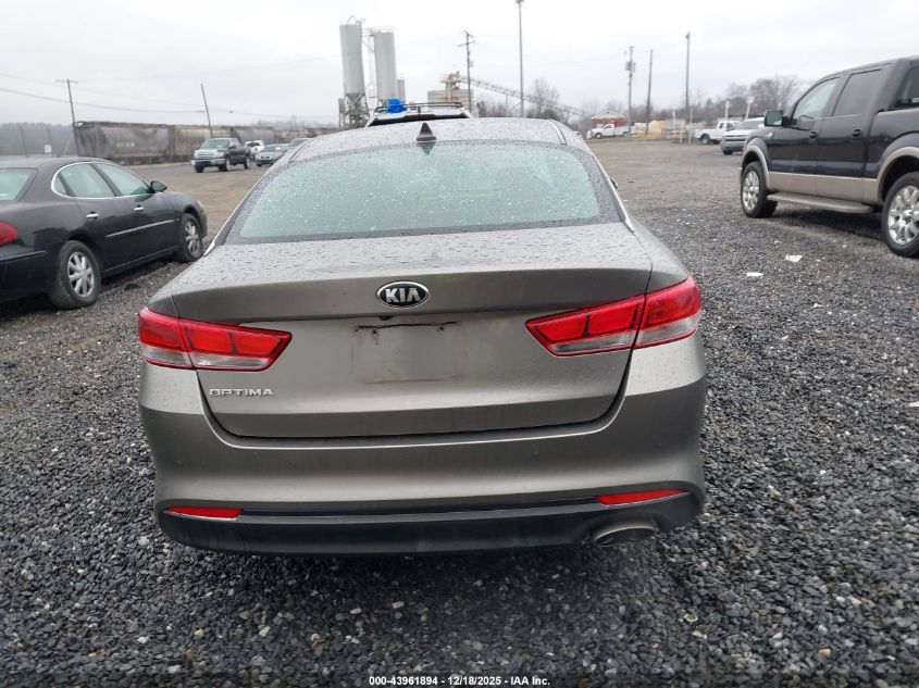 2018 Kia Optima Lx VIN: 5XXGT4L32JG259897 Lot: 43961894