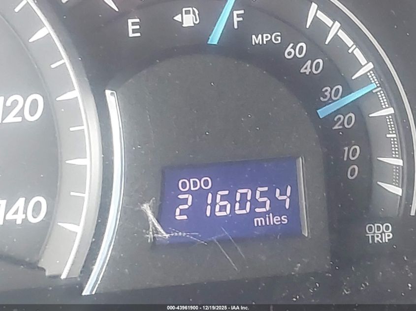 2012 Toyota Camry Le VIN: 4T1BF1FK9CU002487 Lot: 43961900