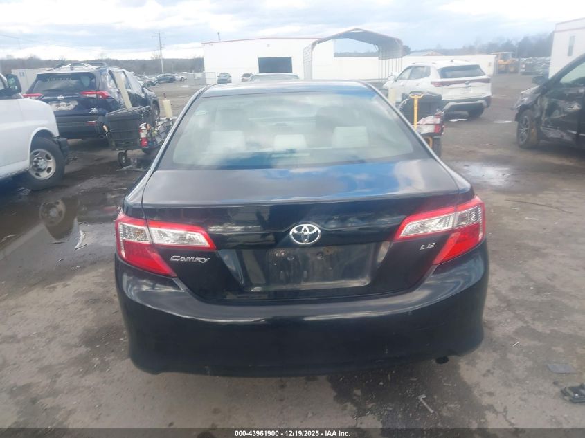 2012 Toyota Camry Le VIN: 4T1BF1FK9CU002487 Lot: 43961900