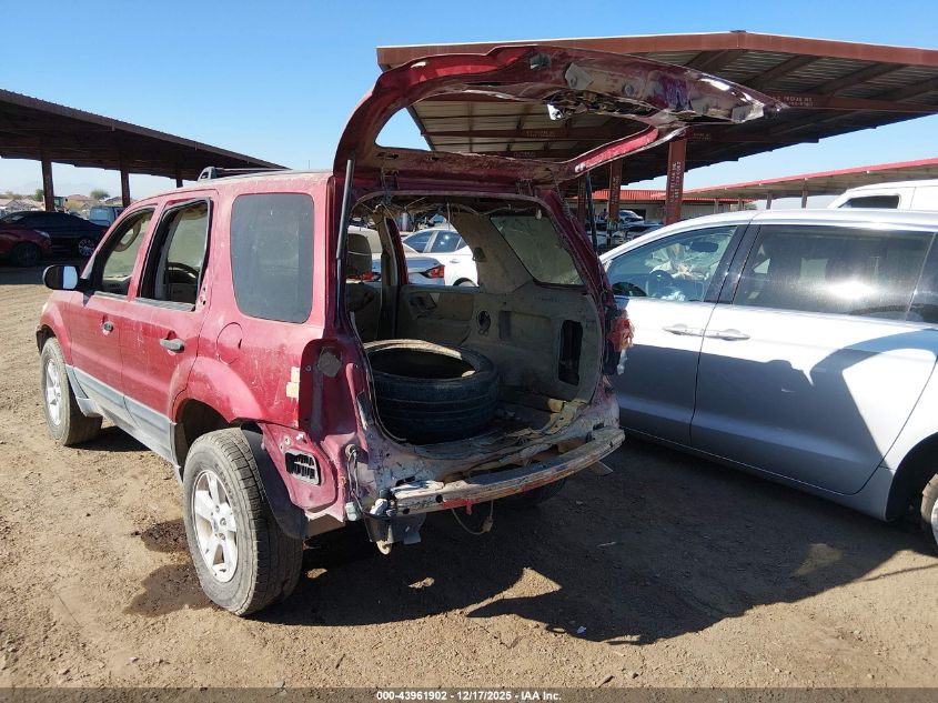 2005 Ford Escape Xlt VIN: 1FMYU03195KA37003 Lot: 43961902