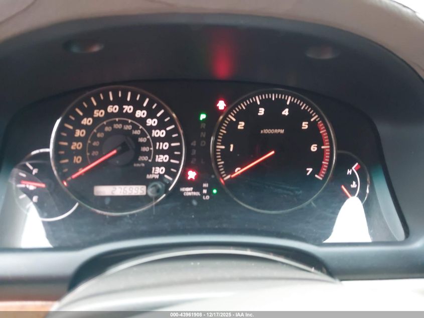 2003 Lexus Gx 470 VIN: JTJBT20X930021231 Lot: 43961908