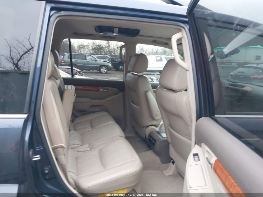 2003 Lexus Gx 470 VIN: JTJBT20X930021231 Lot: 43961908