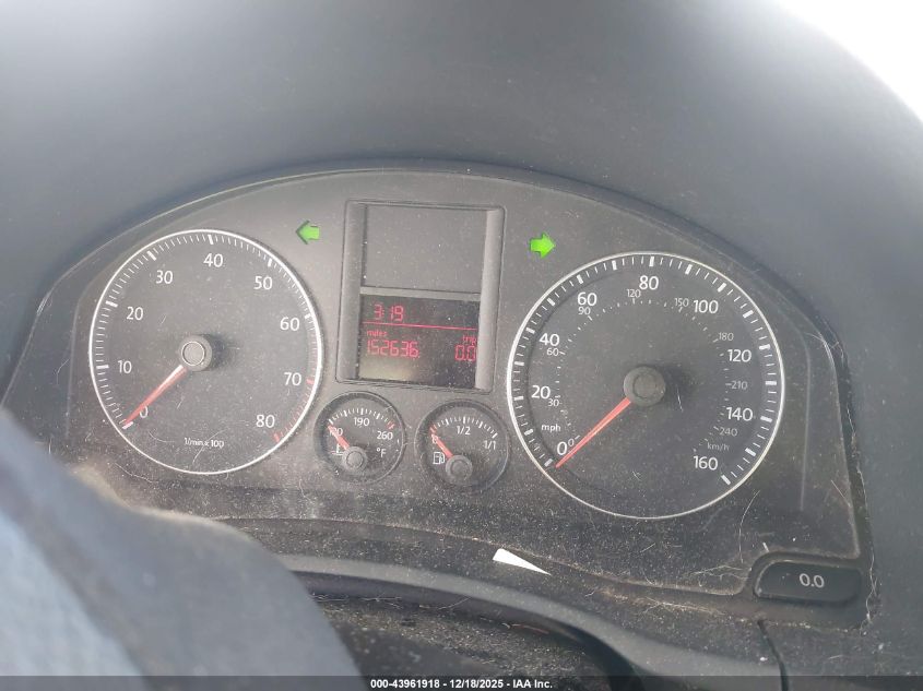 2008 Volkswagen Jetta Se/Sel VIN: 3VWRZ71K78M009287 Lot: 43961918