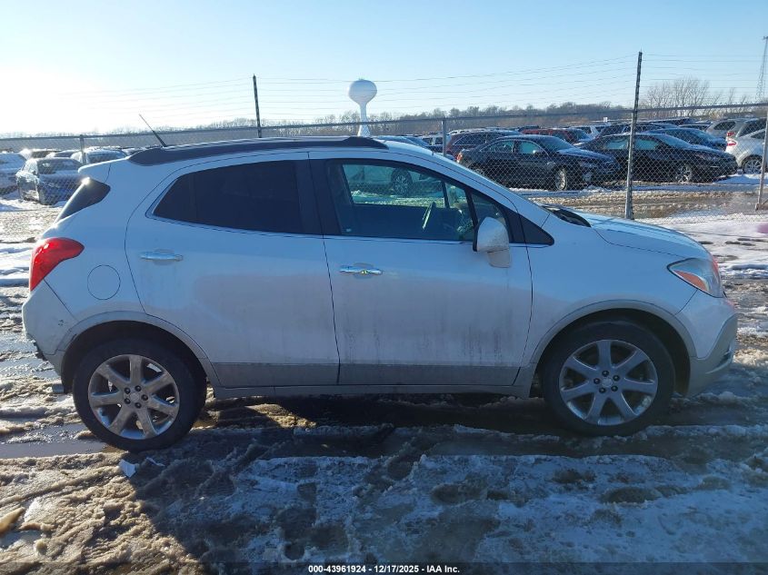 2013 Buick Encore Leather VIN: KL4CJCSB9DB127926 Lot: 43961924
