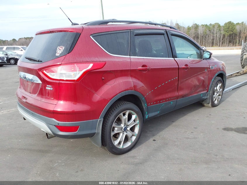 Vin: 1fmcu9h90dud32328, lot: 44457590, ford escape sel 20134