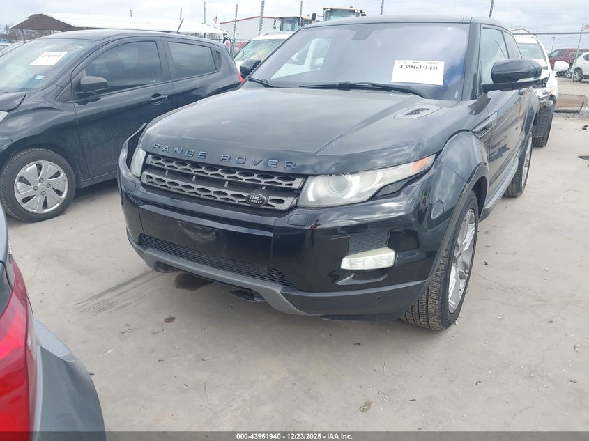 2013 Land Rover Range Rover Evoque Pure Plus VIN: SALVP1BG2DH769763 Lot: 43961940
