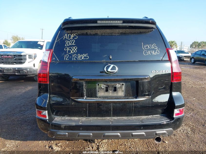 2022 Lexus Gx 460 VIN: JTJKM7BX4N5309588 Lot: 43961968