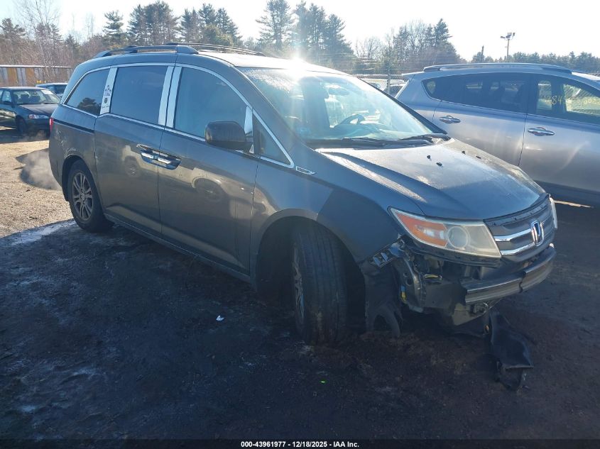 2011 Honda Odyssey Ex-L VIN: 5FNRL5H69BB065972 Lot: 43961977