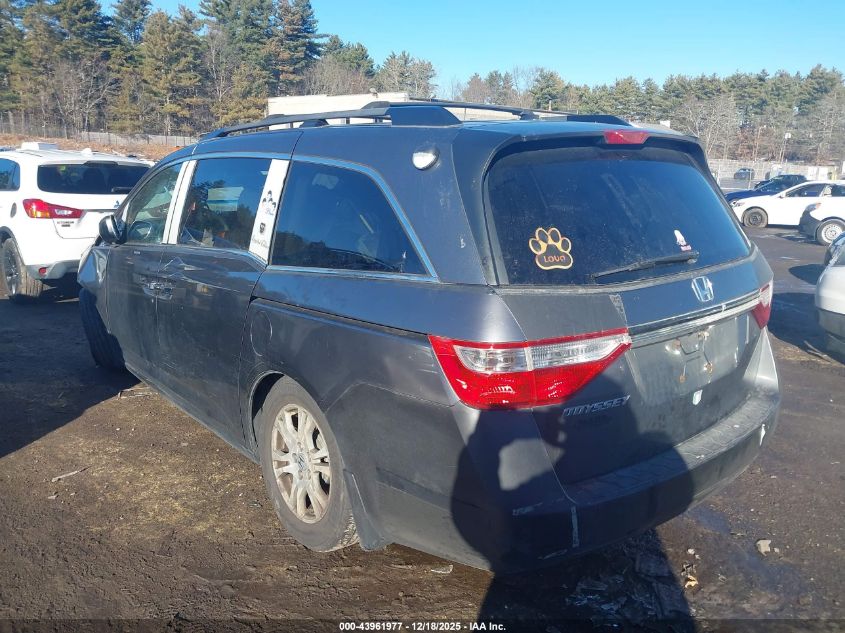 2011 Honda Odyssey Ex-L VIN: 5FNRL5H69BB065972 Lot: 43961977