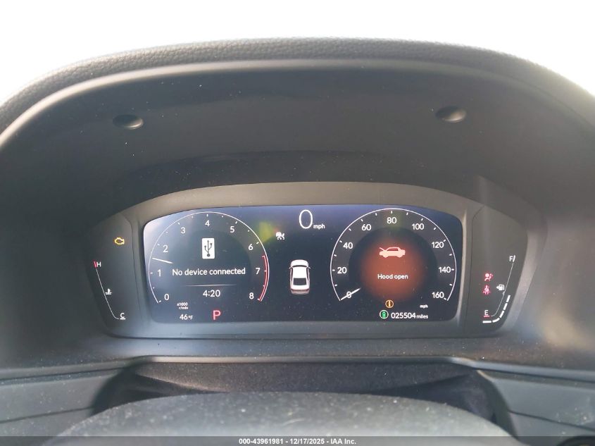 2024 Honda Accord Ex VIN: 1HGCY1F38RA036136 Lot: 43961981