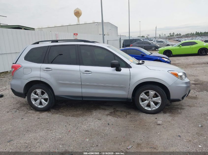 2016 Subaru Forester 2.5I VIN: JF2SJABC2GH443668 Lot: 43961985