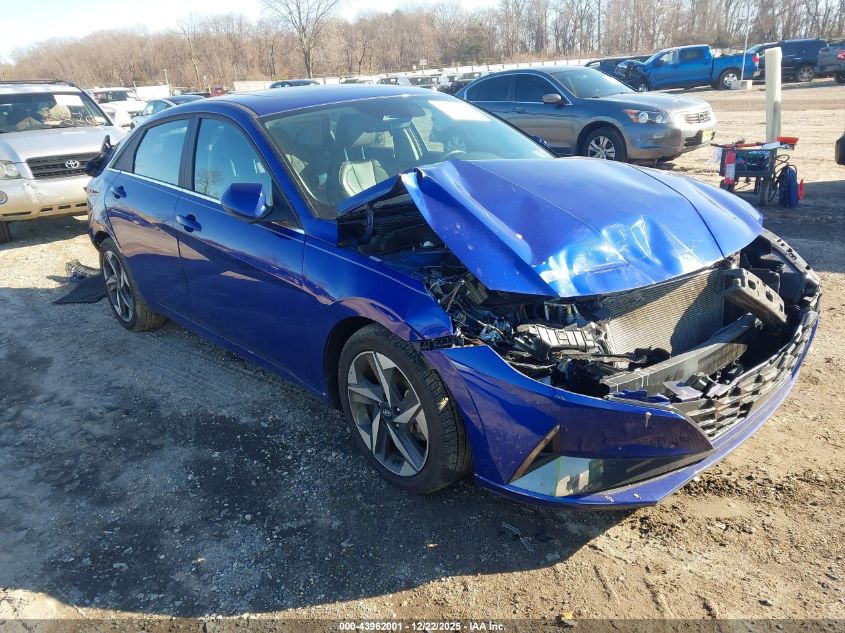 2023 Hyundai Elantra Limited VIN: KMHLP4AGXPU487590 Lot: 43962001