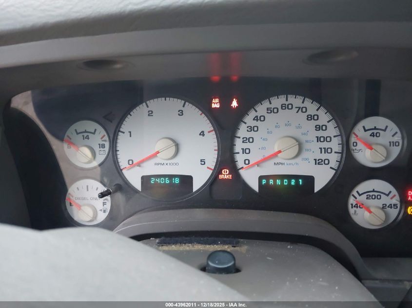 2004 Dodge Ram 3500 Slt/Laramie VIN: 3D7MA48C44G189618 Lot: 43962011