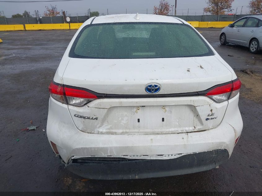 2025 Toyota Corolla Hybrid Le VIN: JTDBCMFE7S3082286 Lot: 43962013