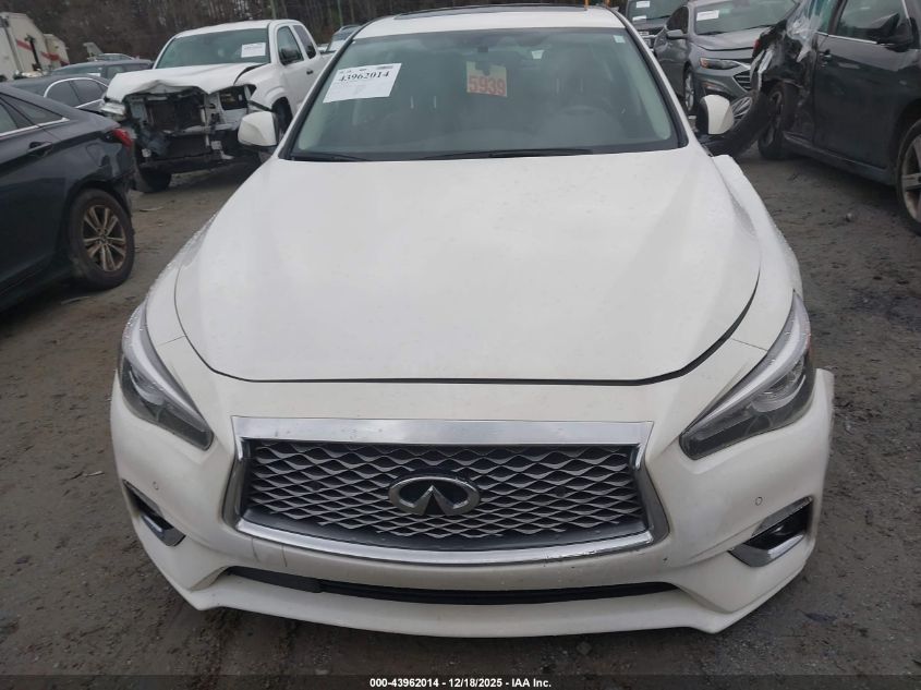 2023 Infiniti Q50 Luxe VIN: JN1EV7BP4PM510934 Lot: 43962014