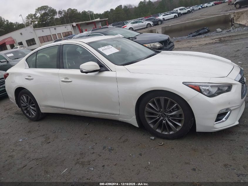 2023 Infiniti Q50 Luxe VIN: JN1EV7BP4PM510934 Lot: 43962014