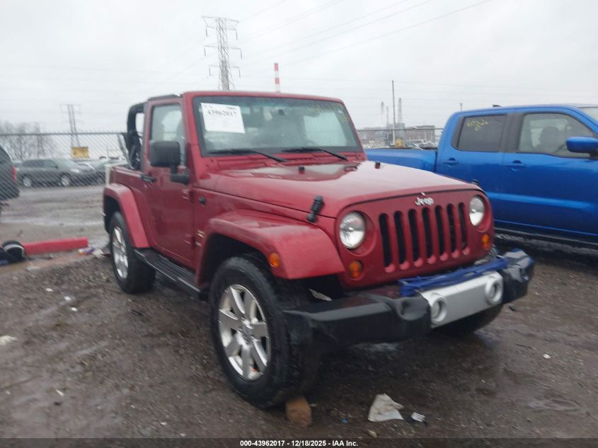 2013 Jeep Wrangler Sahara VIN: 1C4AJWBG6DL558406 Lot: 43962017