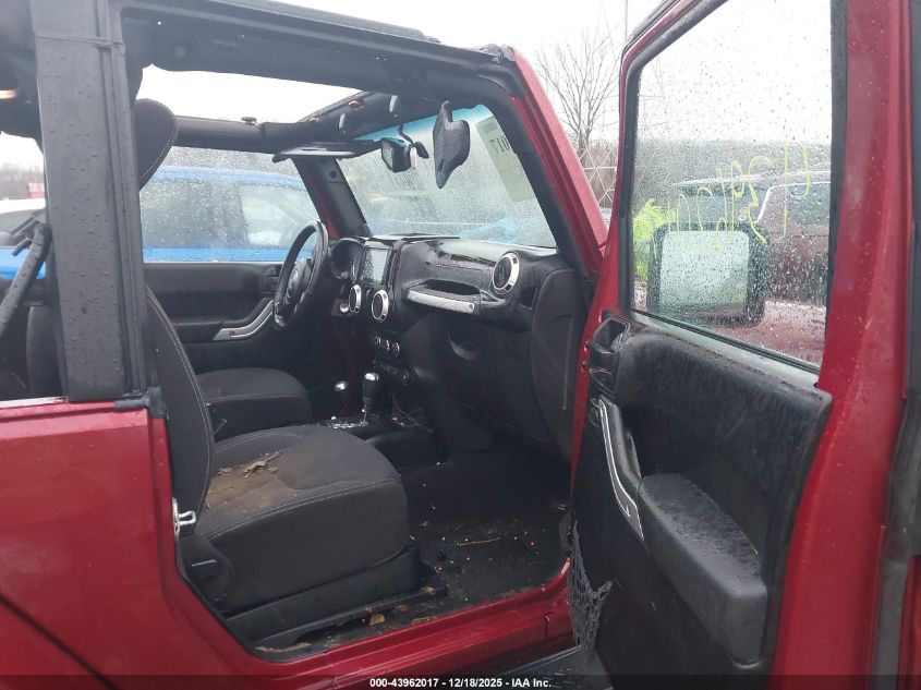 2013 Jeep Wrangler Sahara VIN: 1C4AJWBG6DL558406 Lot: 43962017