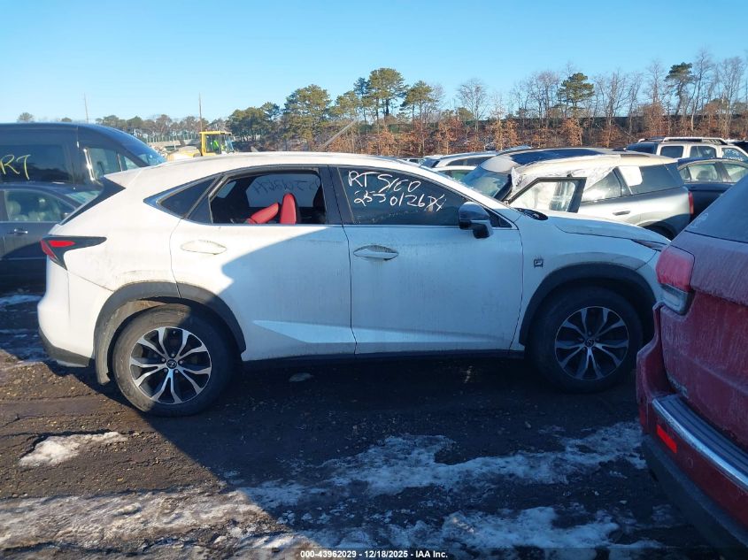 2015 Lexus Nx 200T F Sport VIN: JTJBARBZ5F2031499 Lot: 43962029