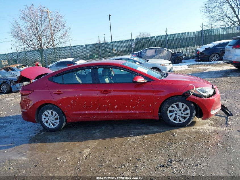 2017 Hyundai Elantra Se VIN: 5NPD74LF8HH141403 Lot: 43962030