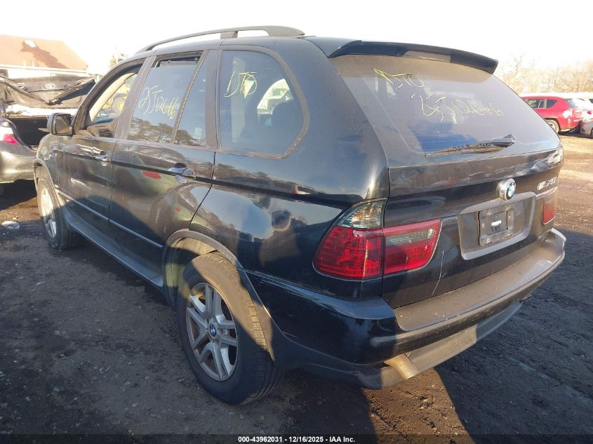2004 BMW X5 3.0I VIN: 5UXFA13514LU31714 Lot: 43962031