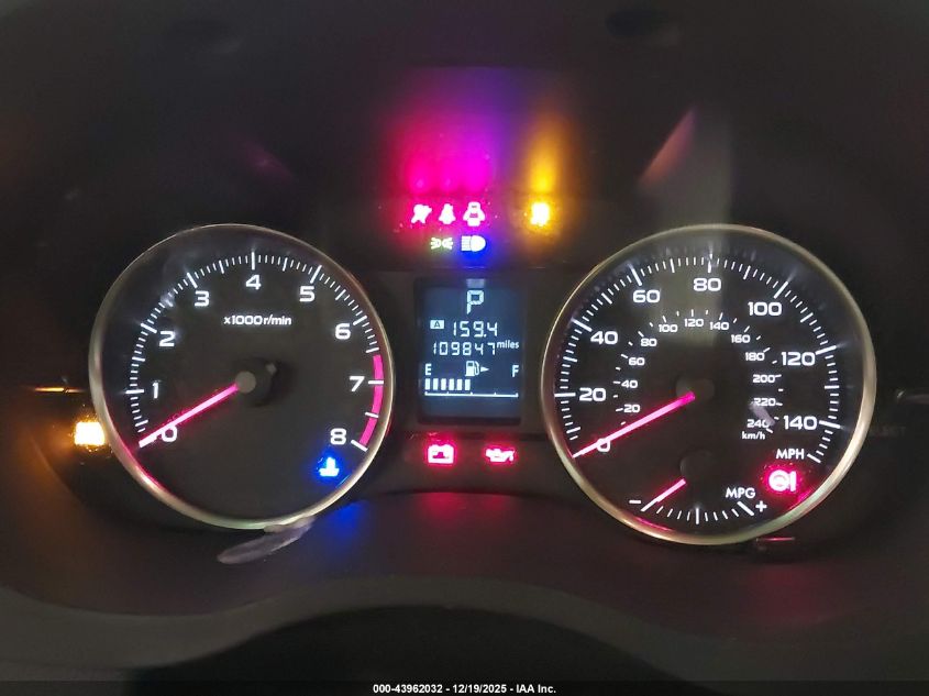 2016 Subaru Crosstrek 2.0I Premium VIN: JF2GPABC6G8205178 Lot: 43962032