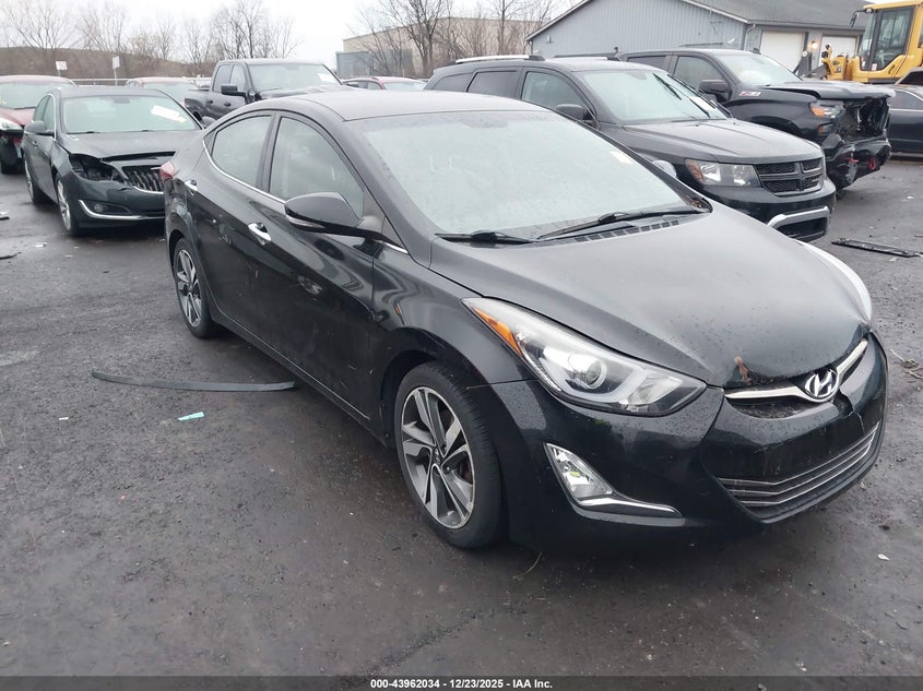 KMHDH4AE3EU122861 2014 Hyundai Elantra Limited auction photo 1