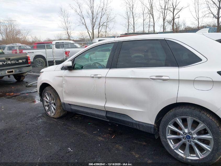 2018 Ford Edge Titanium VIN: 2FMPK4K80JBC30863 Lot: 43962041
