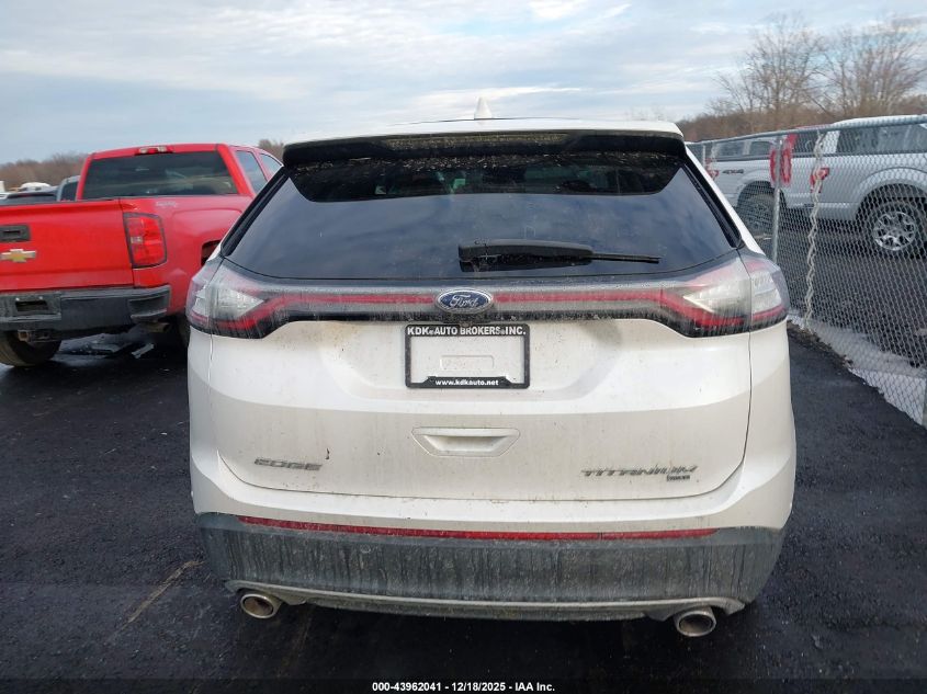 2018 Ford Edge Titanium VIN: 2FMPK4K80JBC30863 Lot: 43962041